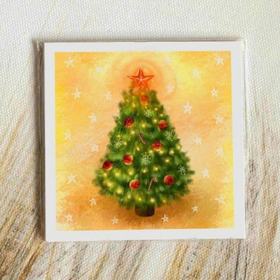 Карточка «Ёлочка»