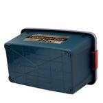 Ящик многофункц. особопрочный СЛЕДОПЫТ Expedition Box, 40 л, 600х360х320 мм, цв. зеленый/серый/3/