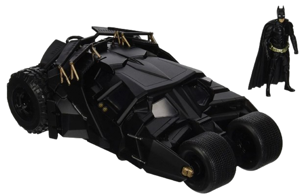 Фигурка Jada Toys Batman The Dark Knight Diecast Model 1/24 Batmobile /w figure