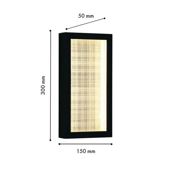 Уличный настенный светодиодный светильник Favourite Mist 4298-1W