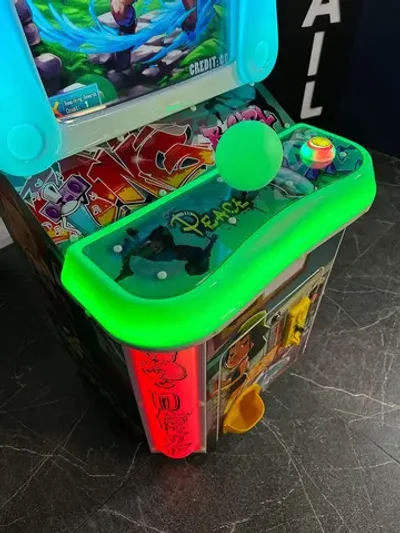 Детский автомат с видеоигрой «Паркур»