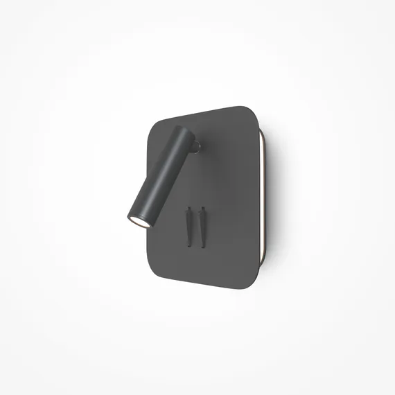 Настенный светильник (бра) Иос 176 / Ios 176 3000К 9Вт Maytoni c175-wl-01-6w-b