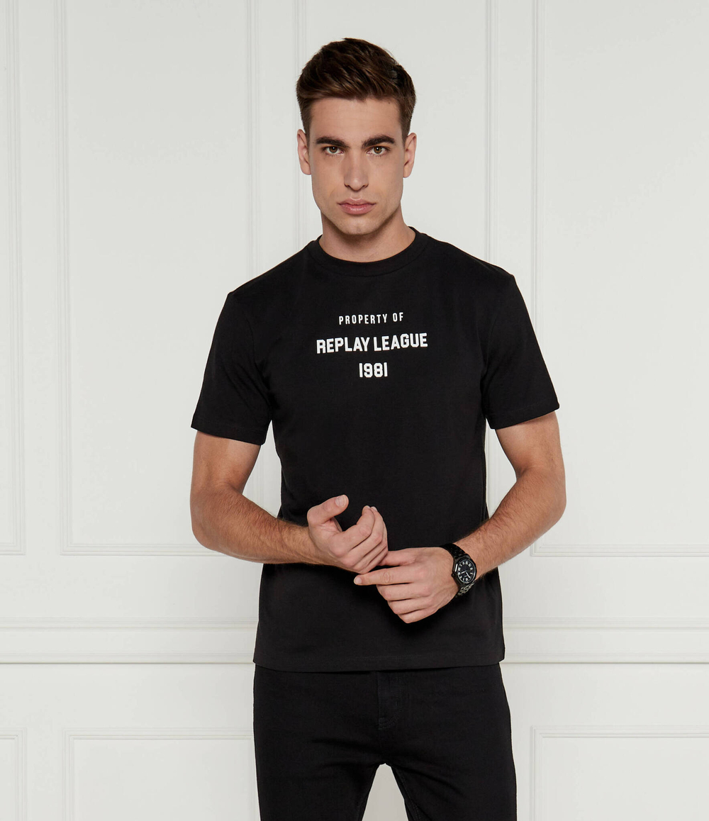Футболка Replay - черный(M6925.000.23608P)