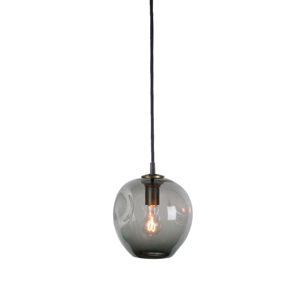Подвесной светильник Bubble brass/smoky