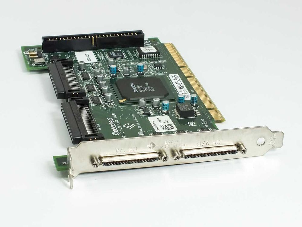 Контроллер Adaptec AIC-7899 Int-2x68Pin/1x50Pin Ext-2xVHDCI UW160SCSI PCI/PCI-X R5601
