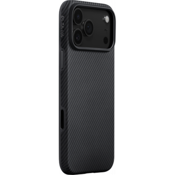 Противоударный чехол Pitaka Aramid UltraGuard Case для iPhone 17 Pro Max, черный