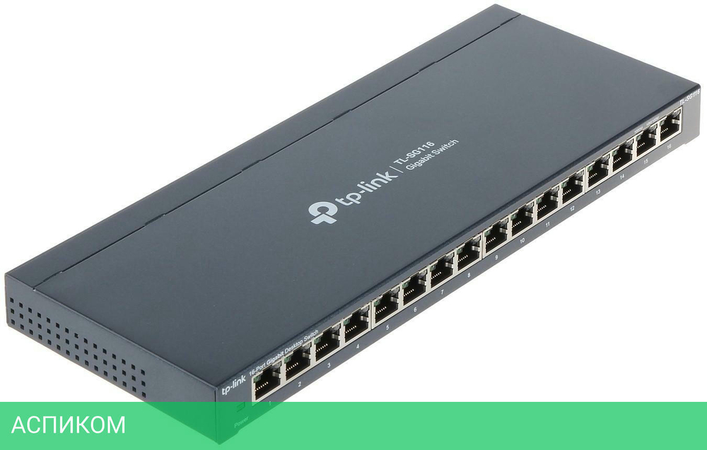 Коммутатор TP-Link TL-SG116