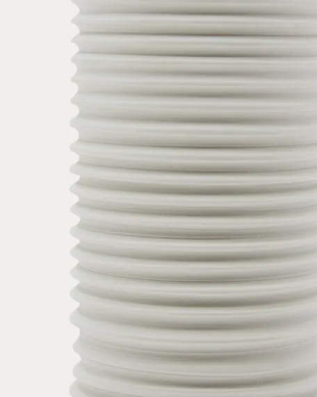 Ваза Sibone, белая керамика, 49 см