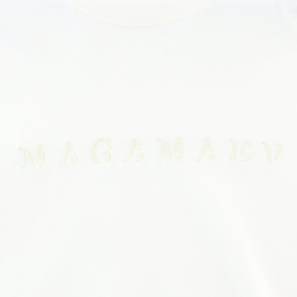 Футболка Magamaev Script t-shirt (cream) артикул: - купить в магазине Дайс