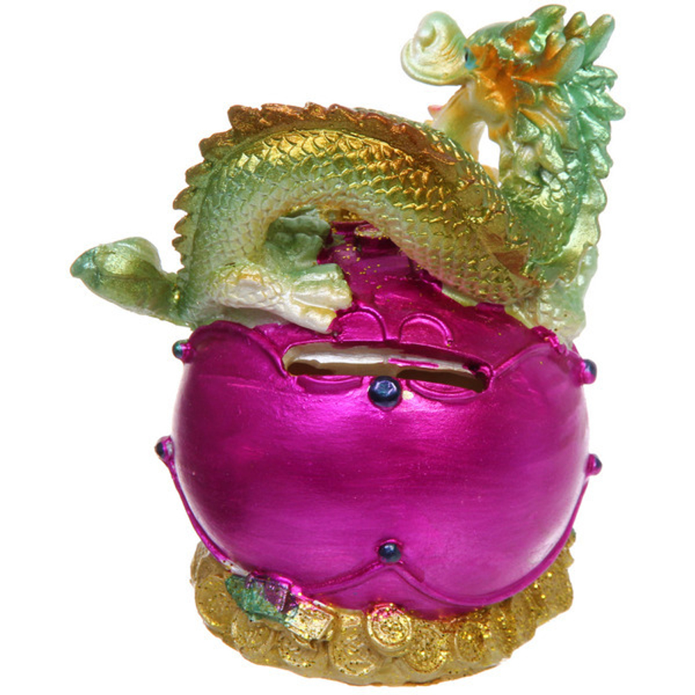 Фигурка «Дракон с жемчужиной» 11,5*9*7 см, микс