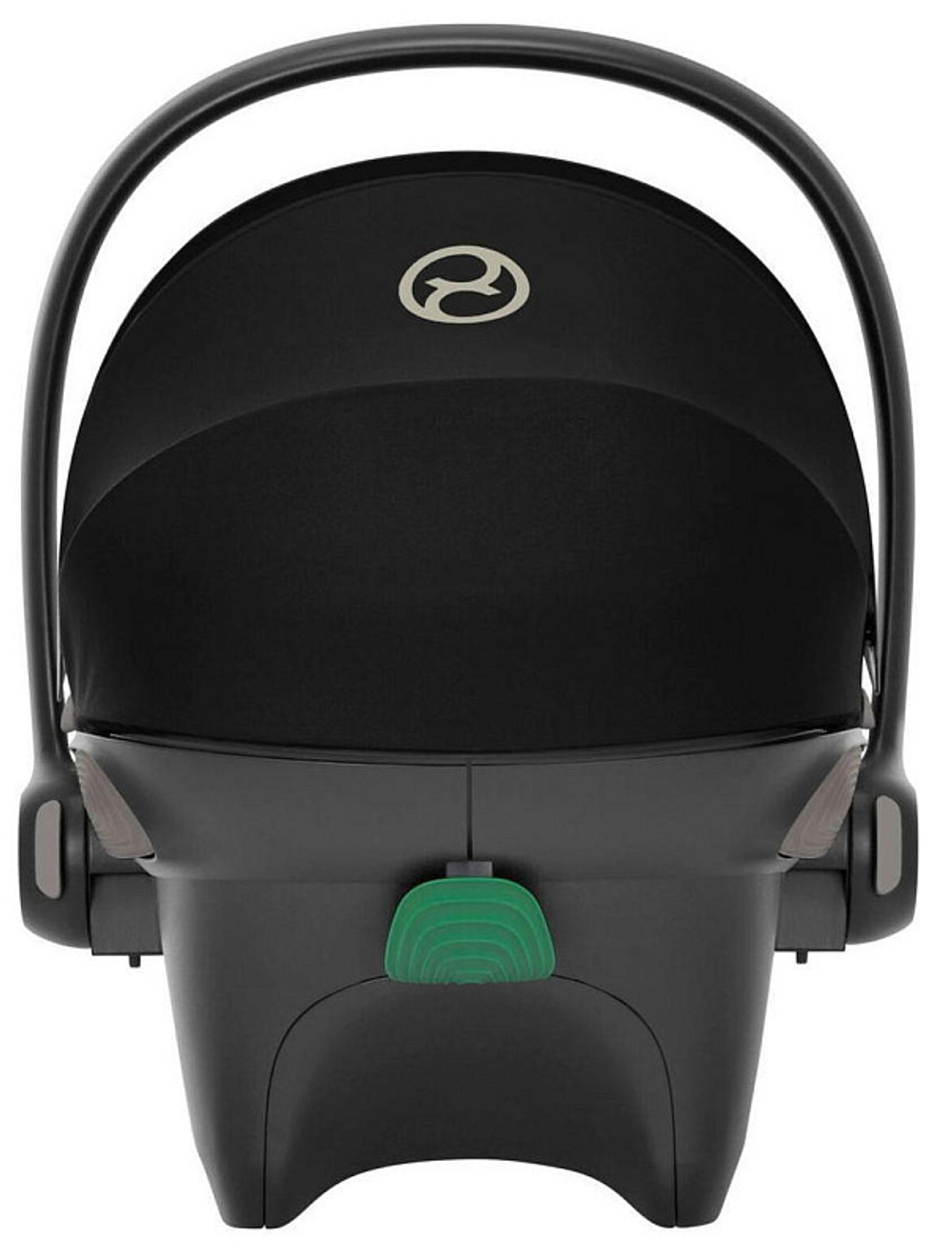 Коляска Cybex Balios S Lux TPE complete Aton S2 Moon Black 3 в 1 Almond Beige с дождевиками