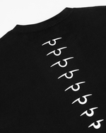 Футболка свободного кроя, черный, размер XXXL