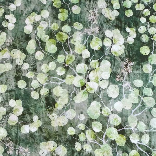 ПРИЗРАЧНЫЕ ЛИСТЬЯ - 100% хлопок 1