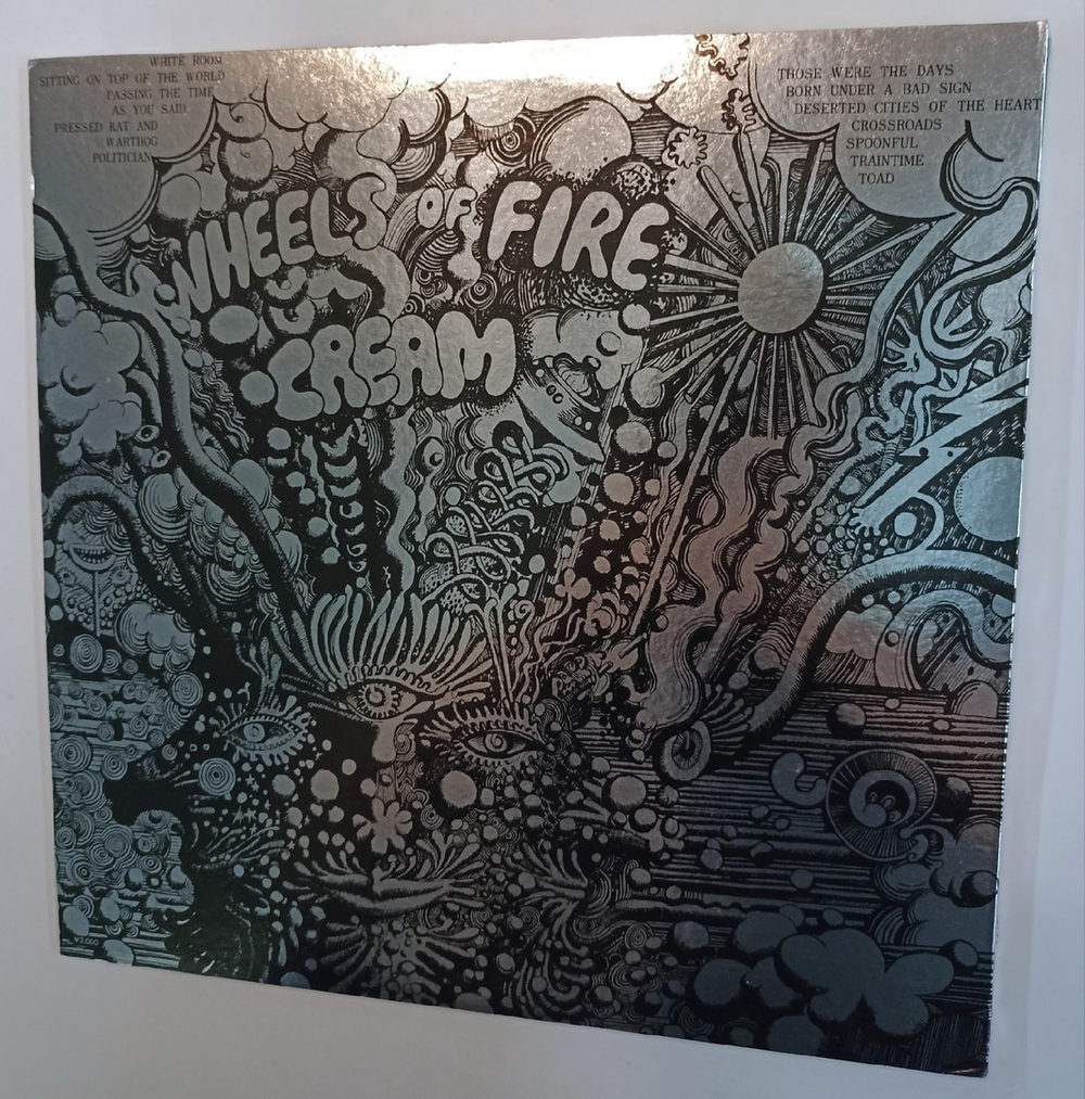 Винтажная виниловая пластинка Cream Wheels Of Fire (Japan 1979)