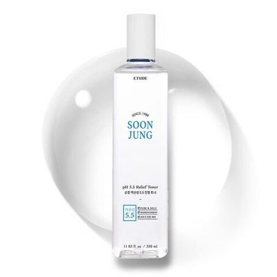 Тонер Etude House Soon Jung pH5.5 Relief Toner 350 мл