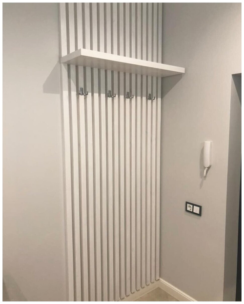 Рейки в прихожей из Сосны 40х30мм