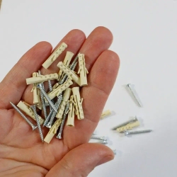 Дюбель распорный 4х20мм PND с шурупом 2,5х25мм, нейлоновый Европартнер (20 шт.)