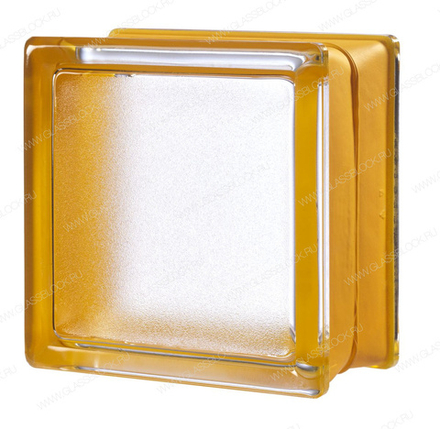 Стеклоблок Vitrablok Classic Apricot 14,6x14,6x8