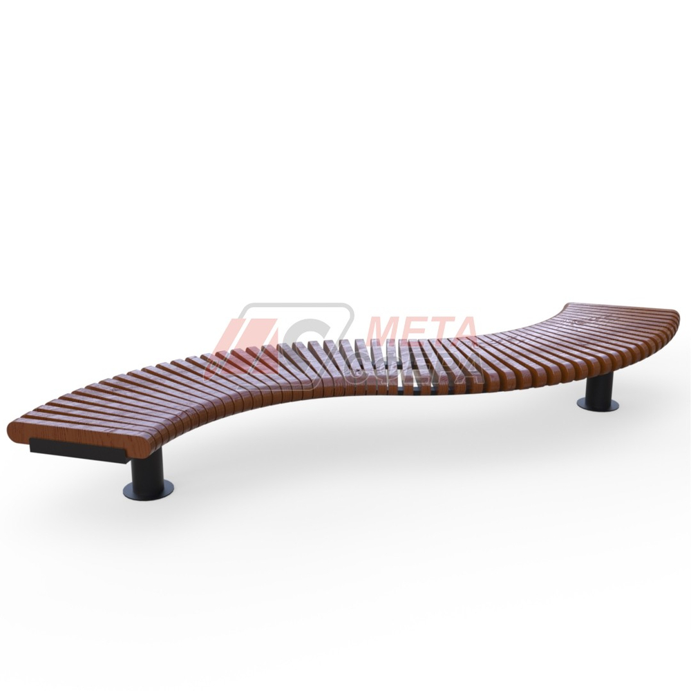 Лавка Rail Road 01 Змейка