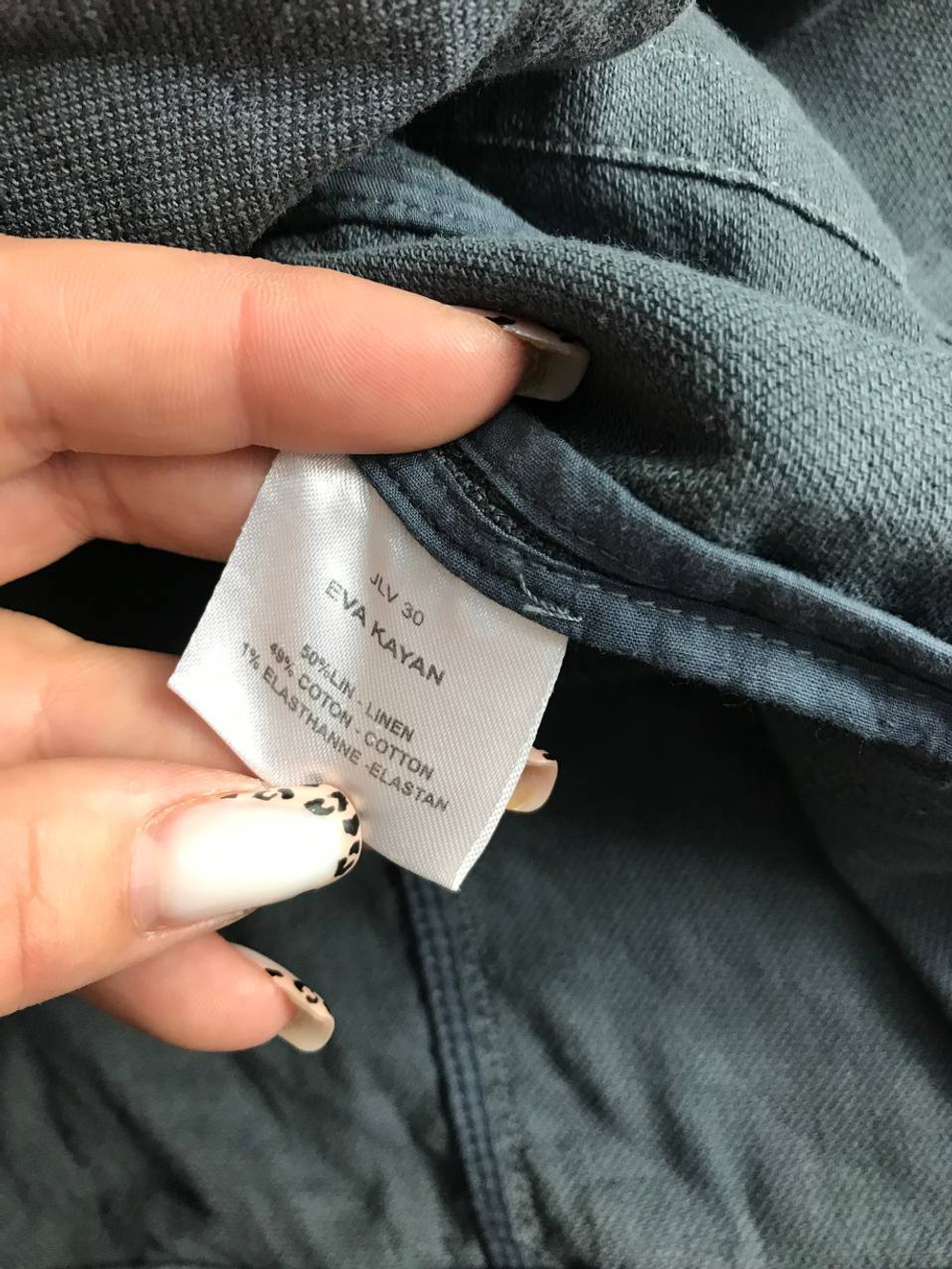 Жакет Eva Kayan свободного кроя,маркировка 38 eur, визуально 44 размер