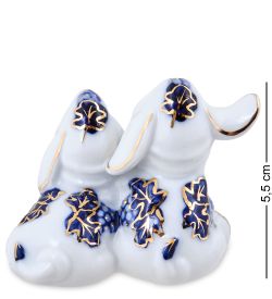 С 024/1 Фигурка «Пара Собачек» 3' син. (GE)