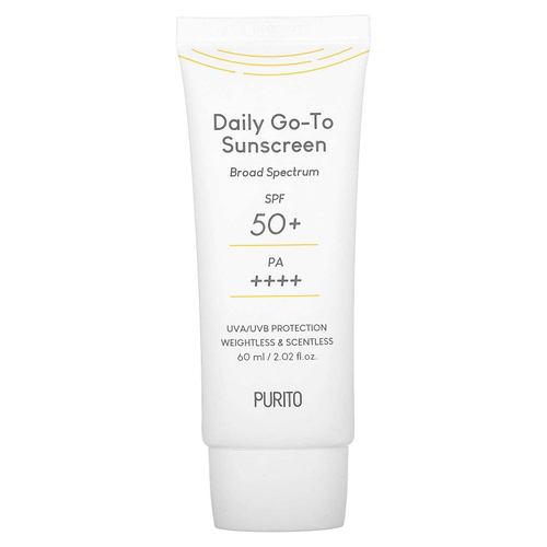 Purito, Daily Go-To Sunscreen, SPF 50+ PA++++, 2.02 fl oz (60 ml)