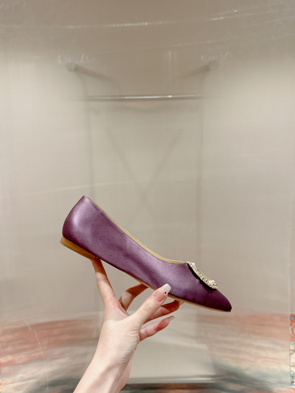 Louis Vuitton Met Flat Ballerina