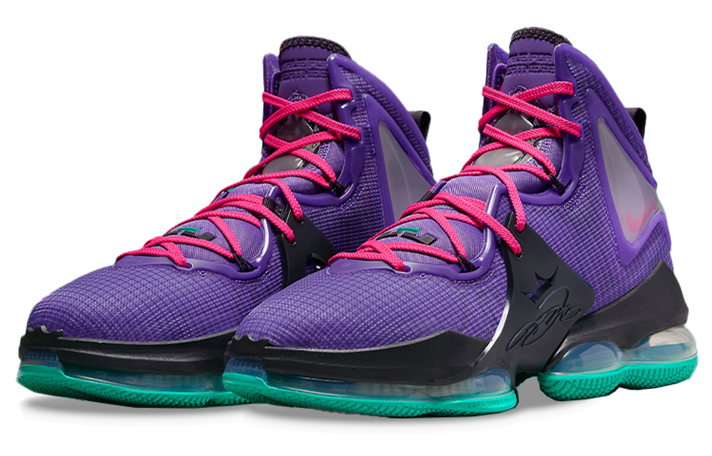 Кроссовки Nike Lebron 19 Ep "Purple Teal" 19