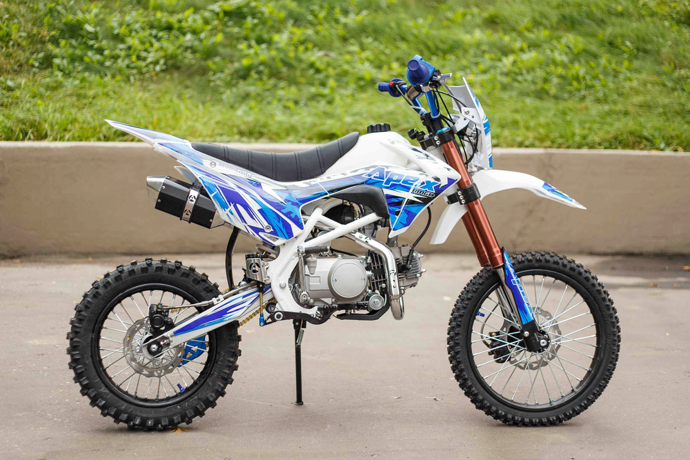 Питбайк Motoland APEX125 E (2022 г.) Синий