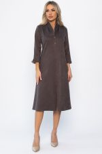 Платье трикотажное Дарьяна НЬЮ (горький шоколад) П14305-18М LT Collection
