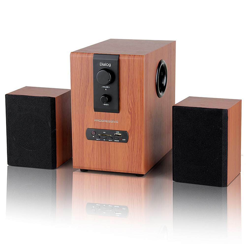 Акустика 2.1 Dialog AP-150 USB+SD reader