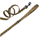 Поводок для собак из биотана 20 мм для собак средних и мелких пород леопард 20 мм, 7 м Yki too