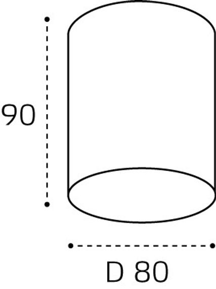 Светильник потолочный Italline IT014-0207 gold