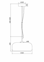 Подвесной светильник Maytoni MOD127PL-L6AM
