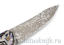 Нож CKF CUSTOM ELF (S35VN, титан-карбон, подшипники)фотография - 7