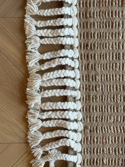 Ковер из джута и шерсти Mumbai из коллекции Ethnic, 160х230см