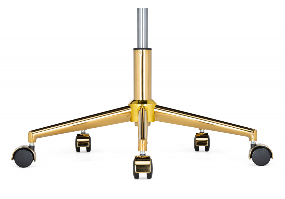 Офисное кресло Woodville Честер латте, золото