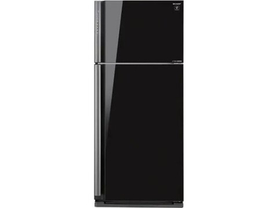 Холодильник Sharp SJ-XP59PGBK черный/стекло