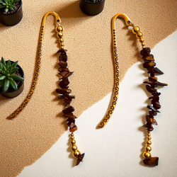 Книжная закладка. Тигриная зоркость, устремленная внутрь. Тигровый глаз