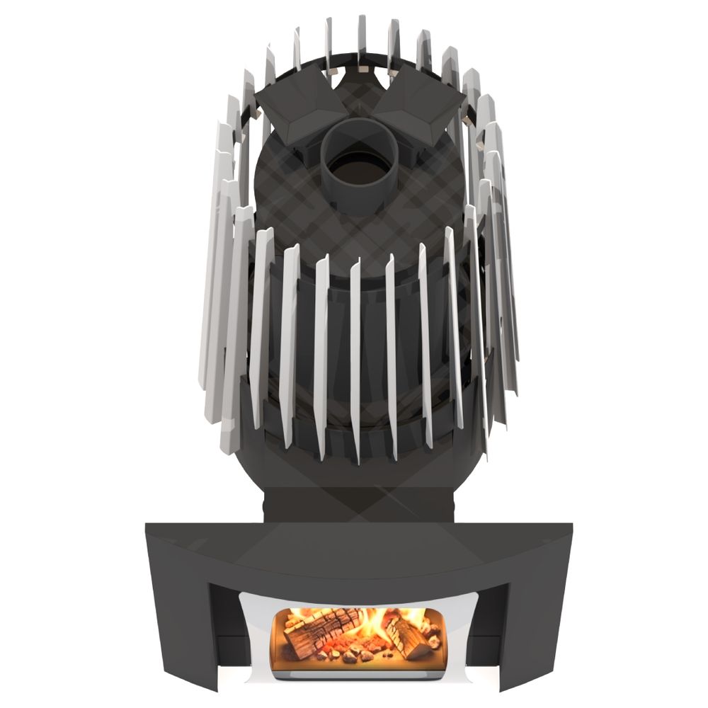 Дровяная банная печь Grill'D Cometa Vega 240 Long Max Pro