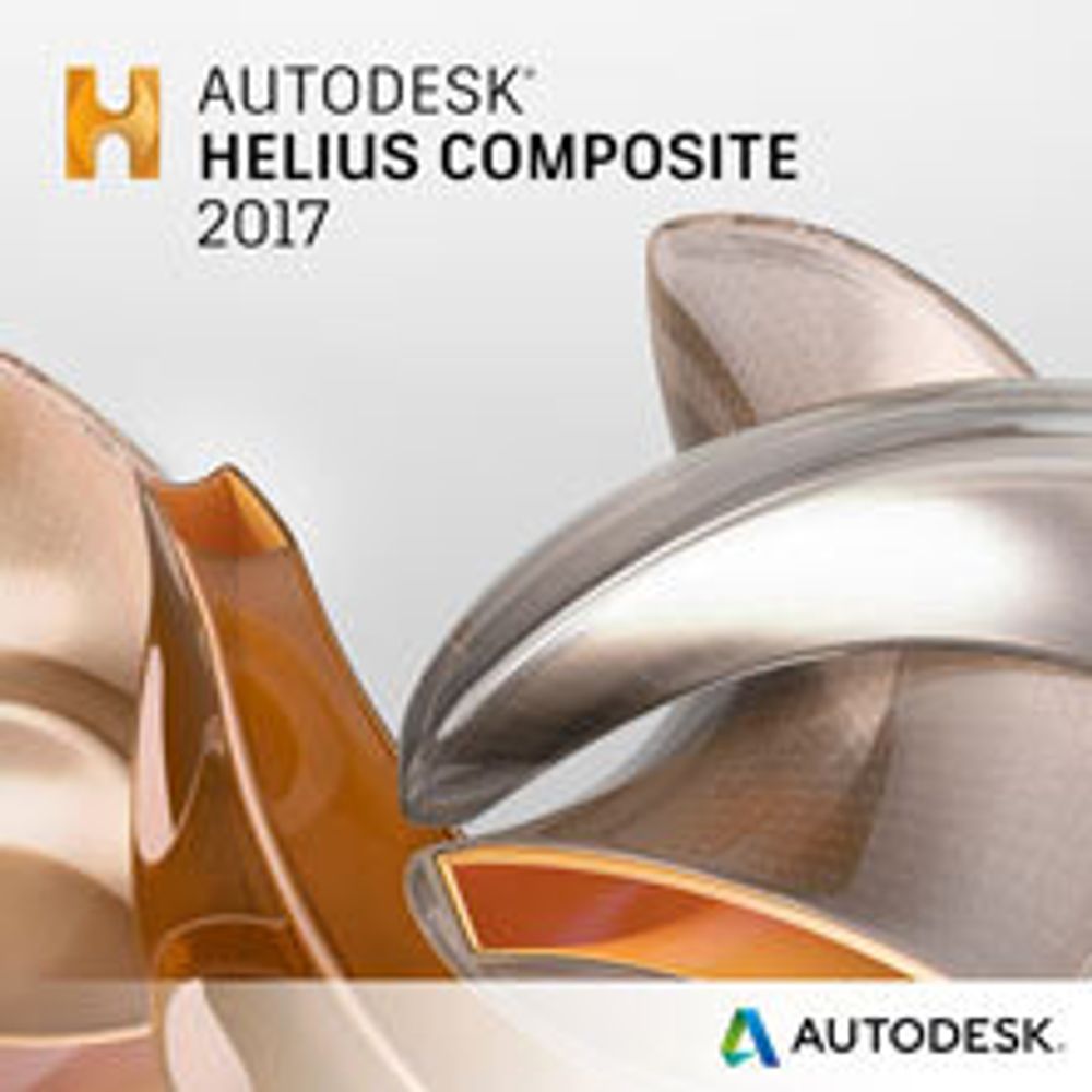 Autodesk Helius Composite 2017 Commercial New Single-user ELD Annual Subscription