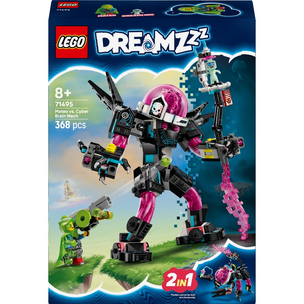 Конструктор LEGO DREAMZzz 71495 Матео против меха Кибермозга — фото 2