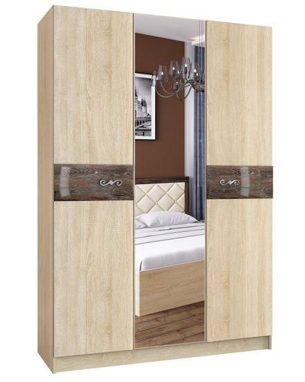 дуб сонома / дуб шале мореный