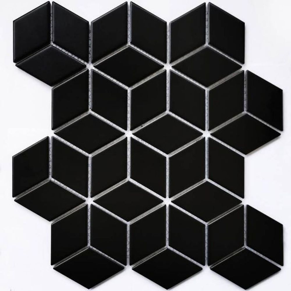 Bonaparte Mosaics Landa Black matt 26.74x30.9