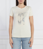 футболка Twinset U&amp;B - кремовый(222LL2UGG)