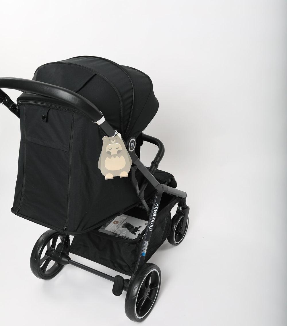 Прогулочная коляска Ining Baby KR336 (ф-я автоскладования, black)