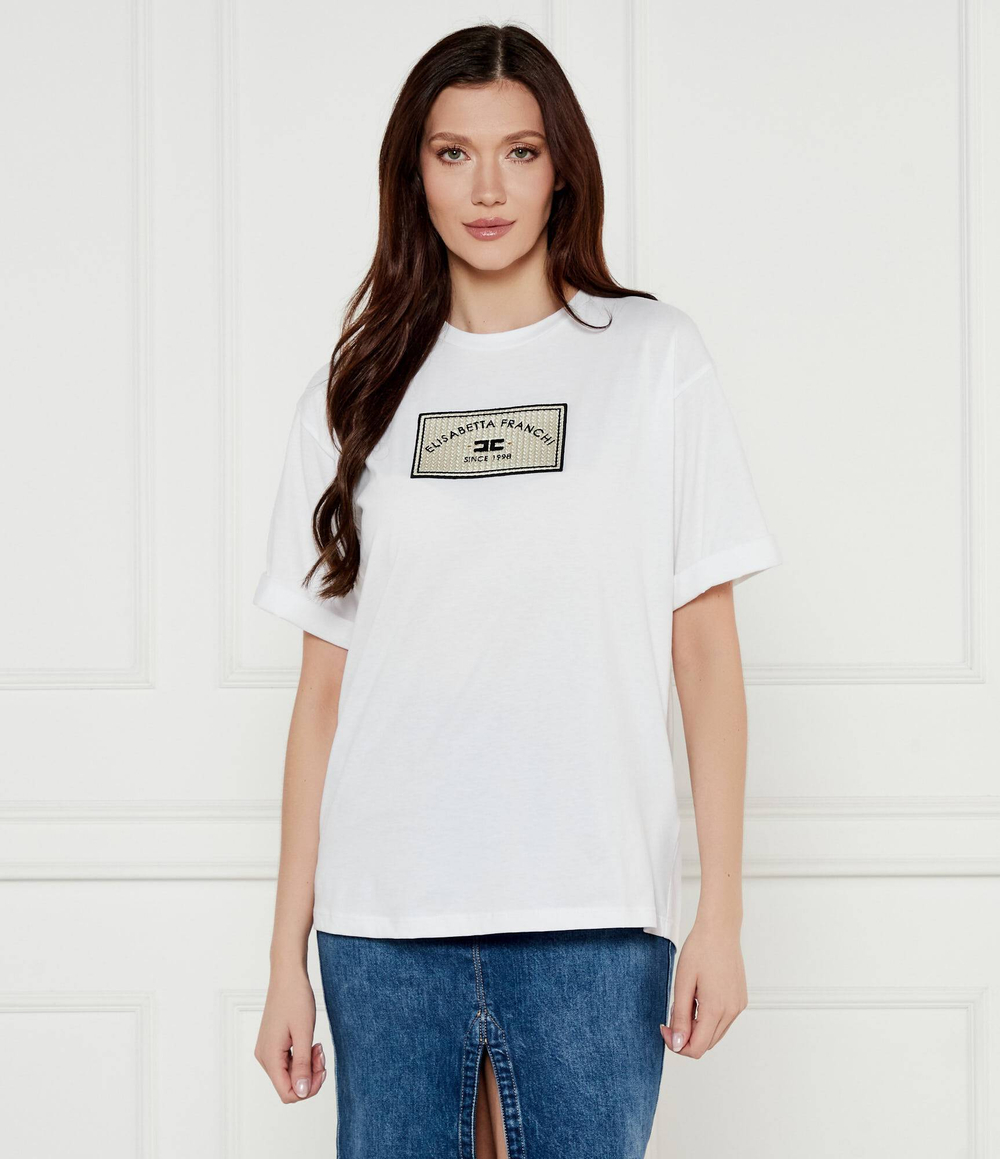 Футболка Elisabetta Franchi - белый(MA03551E2)
