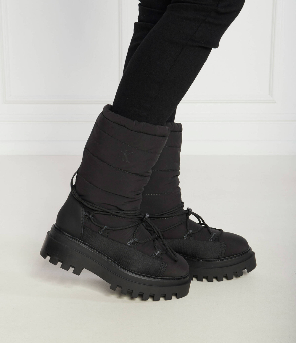 Утепленное угги CALVIN KLEIN JEANS - черный(YW0YW01146)