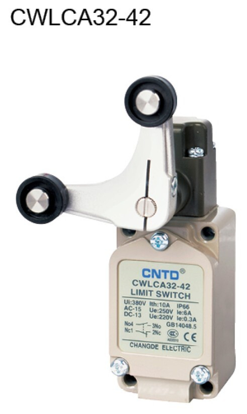CWLCA32-42 Конечный выключатель с 2-мя поворотными пластиковыми роликами