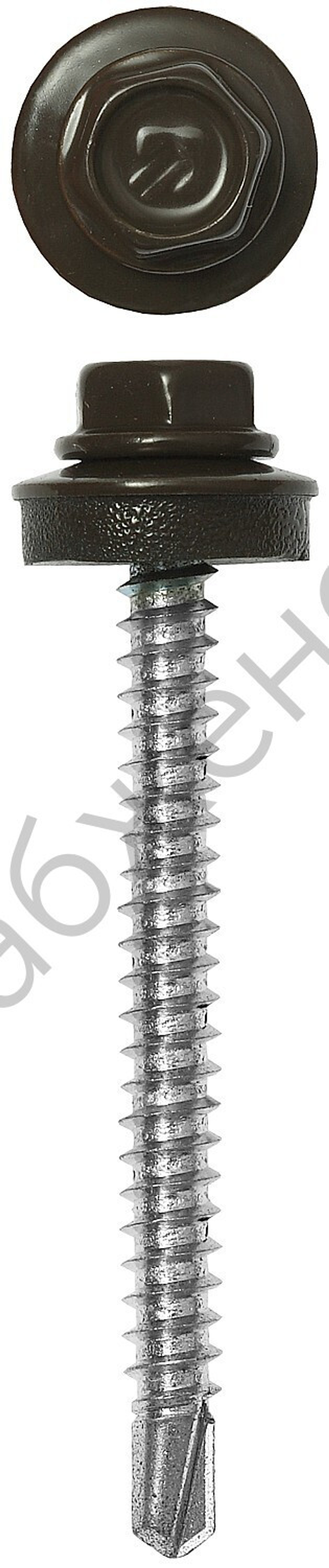 ЗУБР СКД 8028 65 х 4.8 мм, зем.-коричн., кровельный саморез, 900 шт (4-300310-48-065-8028)